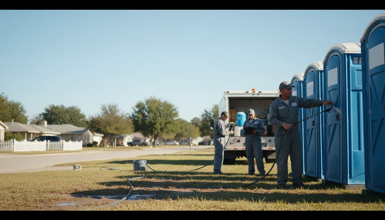 Long-Term Portable Toilet Rental in Locust Grove, GA near me